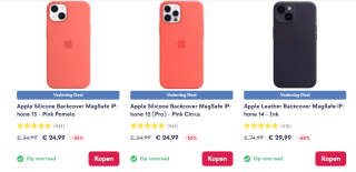 Kortingscode voor 15% extra korting op alles bij Smartphonehoesjes