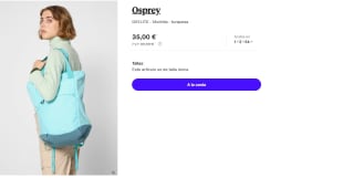 Mochila Osprey DAYLITE por 35€