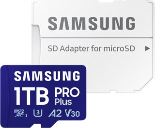 Samsung PRO Plus Micro SD 1TB met SD Adapter voor €78,99 bij Bol