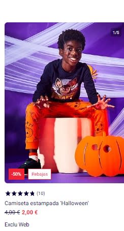 Remate final ropa desde 1€ en kiabi para toda la familia