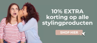 10% extra korting op alle stylingproducten bij Haarpro