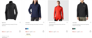 Chaquetas Salomon, The North Face y Columbia a precios minimos