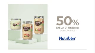 -50% de Descuento en la Segunda Unidad Ecopotitos de Nutribén.
