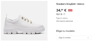 Zapatillas para Mujer Timberland Greyfield por 34.99€