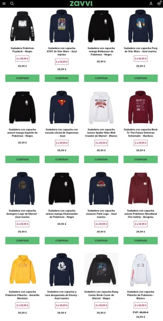 -20% de Descuento en Sudaderas desde Zavvi.