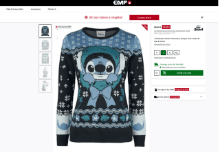 Stitch Jersey Navidad por solo 29,99€