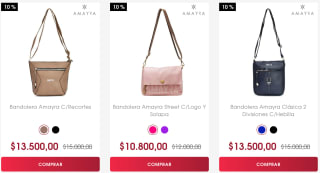 Descuento de hasta 10% en carteras de mujer por Cecchini