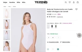 Body de Tirante Ancho por 5€
