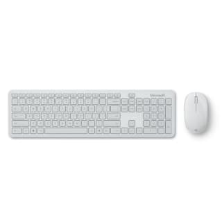 Microsoft QHG-00054 Pack Teclado + Ratón Inalámbrico Bajo consumo Bluetooth Blanco por solo 19,99€
