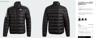 Adidas Chaqueta de plumón por 54€