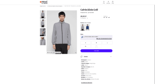 Chaqueta fina Calvin Klein Golf por 26€