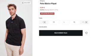 Polo Básico Piqué para Hombre Milano por 7.49€