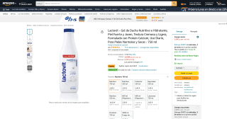 Gel de Ducha Lactovit por 2,31€