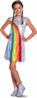 K3 jurkje Regenboog 9-11 jaar - Verkleedjurkje voor €5 bij euroshop in België