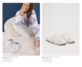 Recopilación zapatillas women secret desde 4,19€