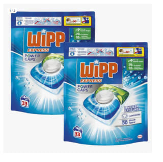 Pack 2 x 33 Capsulas de Wipp Express Power Caps por 12.99€ (Cuenta Nueva 7.79€)