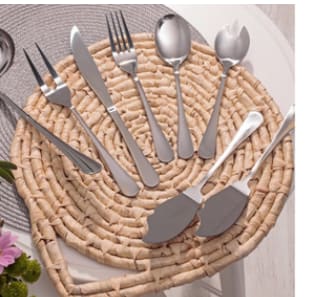 Servicio de mesa de 8 piezas por 3€