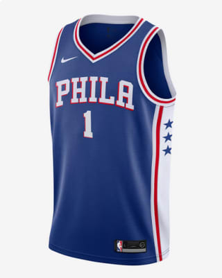 Camiseta Nike James Harden Philadelphia 76ers 2022/23 por 37,49€