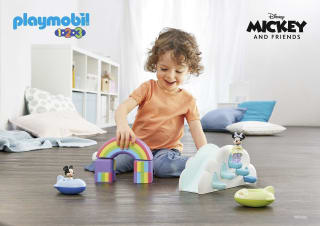 PLAYMOBIL 1.2.3 & Disney Mickey Mouse Wolkenhuis voor €17,99 bij Amazon