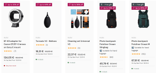 Tot 83% korting op camera's en accessoires in de Rollei winteruitverkoop