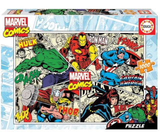 Puzle marca Educa -Marvel Comics de1000 Piezas por 7€