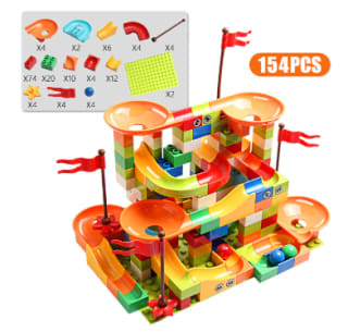 Bloques de construcción de carreras de canicas a 8,40€