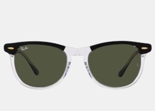 Ray-Ban Gafas sol unisex rectangulares 0RB2398 de acetato bicolor por 66€