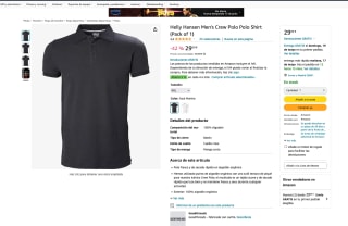 Camiseta Helly Hansen Crew Polo a tan solo 29€