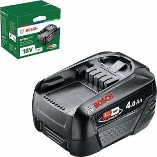 Bosch Battery Pack PBA 18V 4.0 Ah voor €44,99 met Amazon Prime