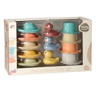 Set Badspeelgoed Pastel, 12dlg. voor €7,50 bij Lobbes