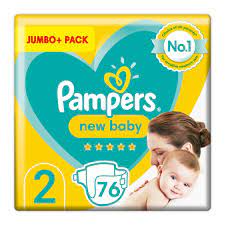 Pampers Size 2, Jumboplus 76 Pack for £6.79 at Costco
