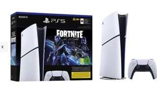 PlayStation 5 Digital Edition + Fortnite Cobalt Star Bundel (SLIM VERSION) voor €378,14 bij Saturn in Duitsland