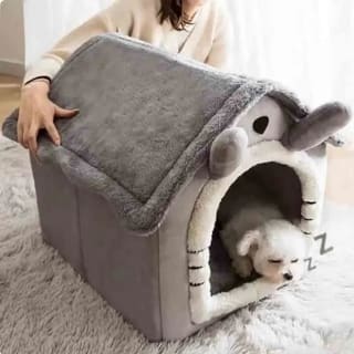 Casa para mascotas con cojín extraible por solo 12,47€