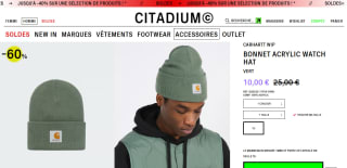 Bonnet Carhartt - Plusieurs coloris à 10€