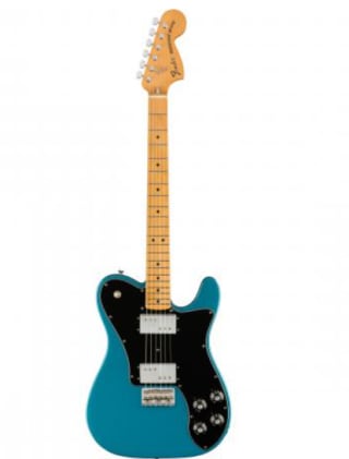 Fender Vintera 70s Telecaster Deluxe Lake Placid Blue MN limited edition elektrische gitaar met gigbag voor €955 bij Bax-shop