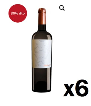 6 Botellas de Viñahonda Crianza 2020 por 38€