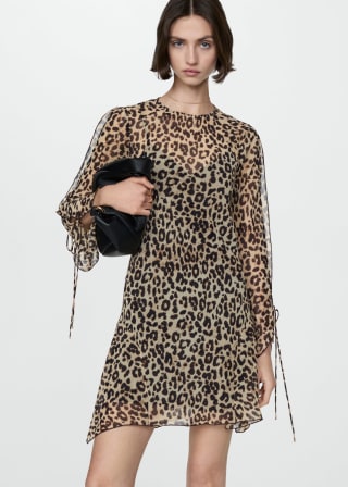 Vestido corto de leopardo para Mujer por 11.99€