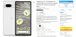 Smartphone Google Pixel 7a 5G por 439€