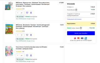 2+1 gratis op speelgoedcadeautjes bij Bol