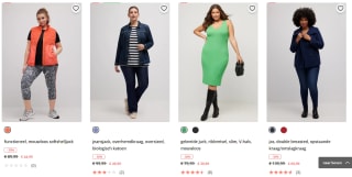 50% korting op geselecteerde dames kleding bij Ulla Popken
