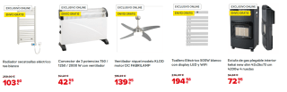 Recopilacion de Estufas, Ventiladores y Radiadores con Hasta 60% de Descuento en Brico Depot