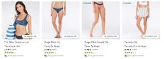 Ropa de baño mujer desde 2,99€ y bikini completo por 3,90€ alucina