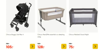 Tot wel 40% korting op de adviesprijs van Chicco-babyproducten bij de Hema