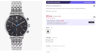 Reloj para Hombre Adidas de Cuarzo con Correa de Cuero AOSY22013 por 45.41€