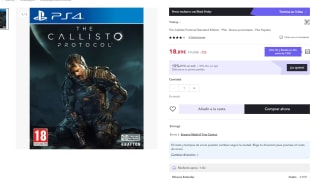 Juego The Callisto Protocol para PS4 por 13,22€ (outlet pc 12,99€)