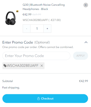 Soundcore Life Q30voor €42,99 dmv code bij Soundcore