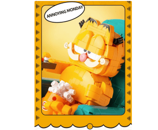 Gato naranja bloques de construcción DIY por solo 28,19€