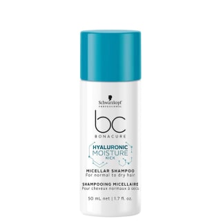 Shampoo para cabelos normais a secos da Schwarzkopf Professional BC de 50ml - R$ 22,90