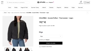 Chaqueta Columbia Puffect Novelty mujer por 19,99€
