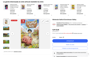 Nintendo Switch Everdream Valley por 9,99€